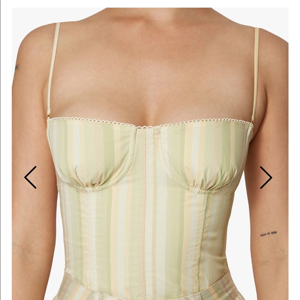 WeWoreWhat corset top